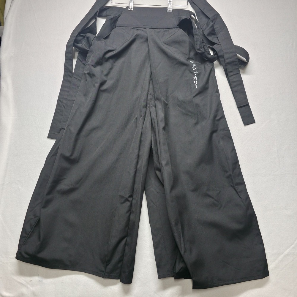 Shoyoroll Japanese-Style Black Martial Arts Hakama Pants